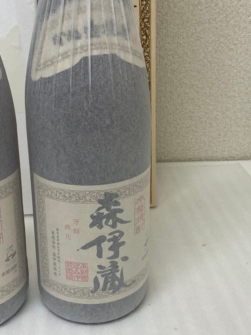 3-2329 かめ壺焼酎　森伊蔵1,800ml 2本