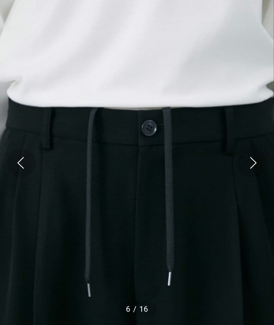 新品★極美品　ユナイテッドトウキョウ　３タックリオーネテーパードパンツ　1.6万