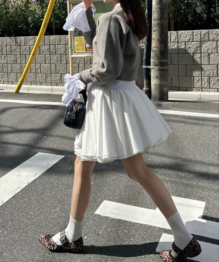 スカート biby BLAIR FLARE SKIRT