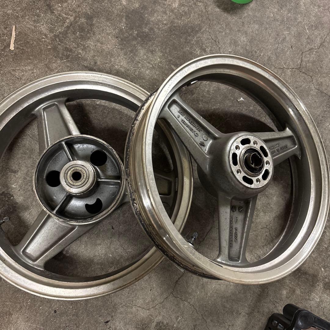 ゼファー750 ZR750c 前後ホイール