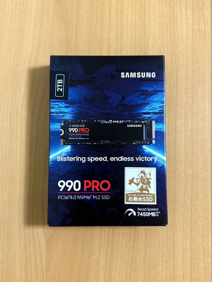 内蔵型SSD Samsung 990 PRO 2TB MZ-V9P2T0B-IT