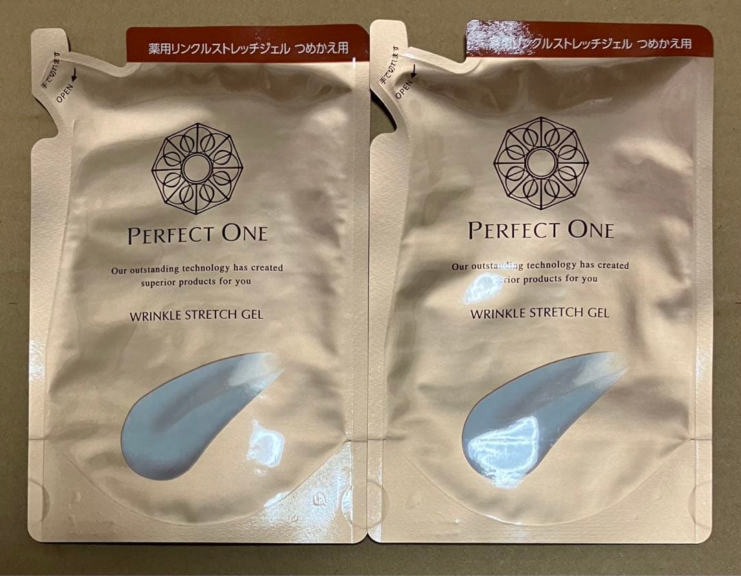 パーフェクトワン リンクルストレッチジェル 50g 2袋セット 詰替 詰め替え