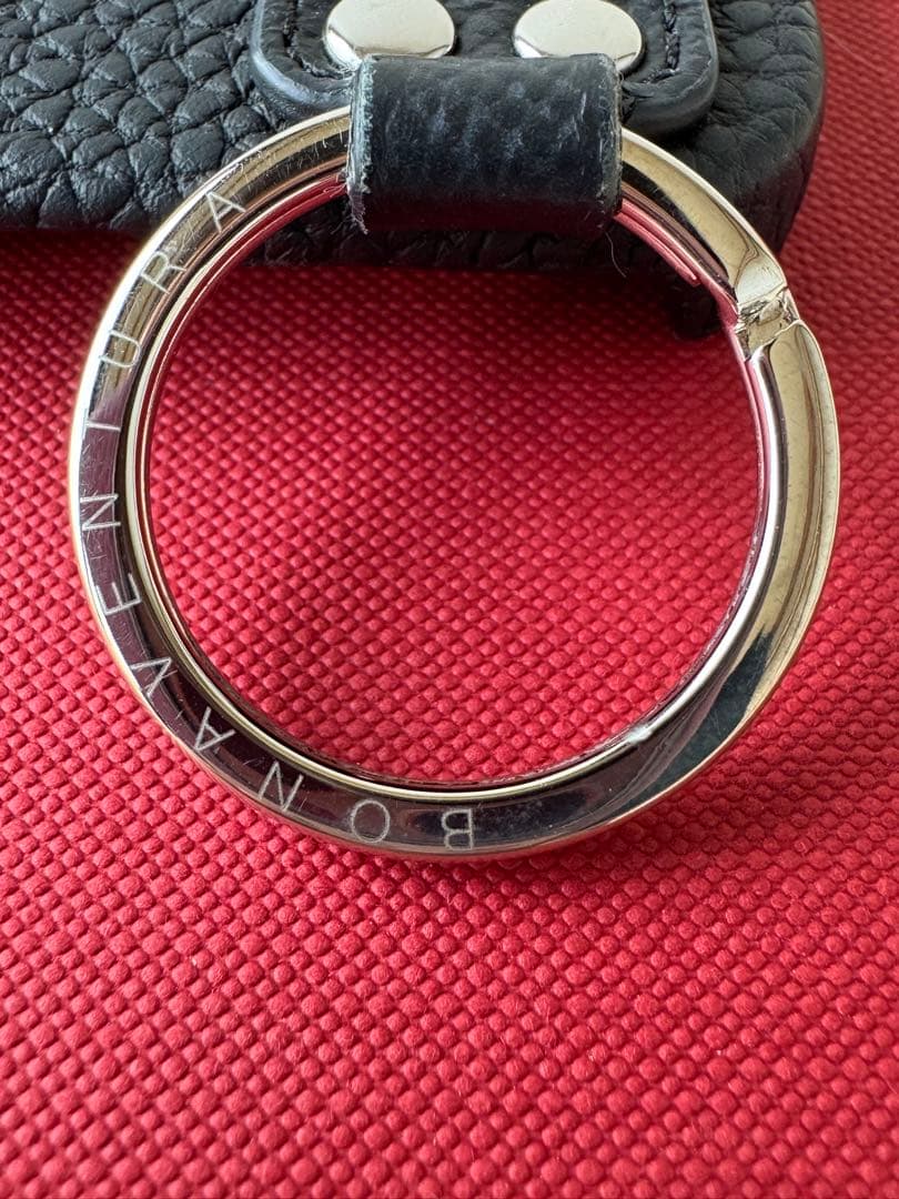 ボナベンチュラ iPhone15 Pro Max ストラップ付 シュリンクレザー