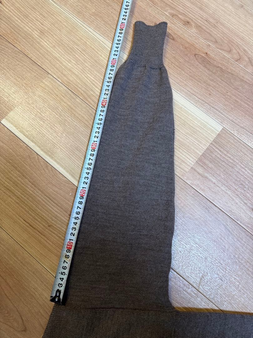 メゾンマルジェラ　タートルネックセーター　エルボーパッチ