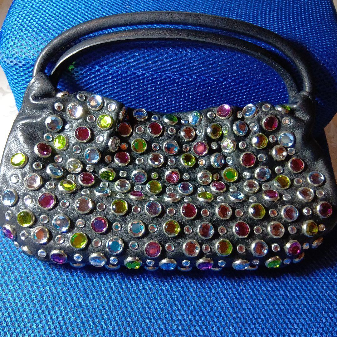 SONIA RYKIEL 黒パーティーバック