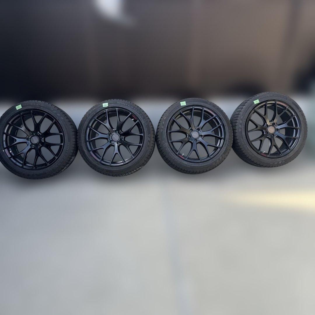 RAYS ホムラ20インチアルミとDUNLOP スタッドレスタイヤ　4本セット