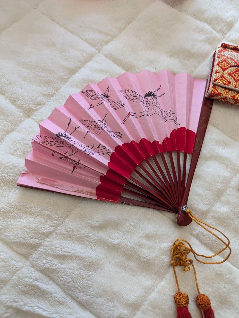 値下げ☆七五三着物セット、7歳用　造り帯　正絹