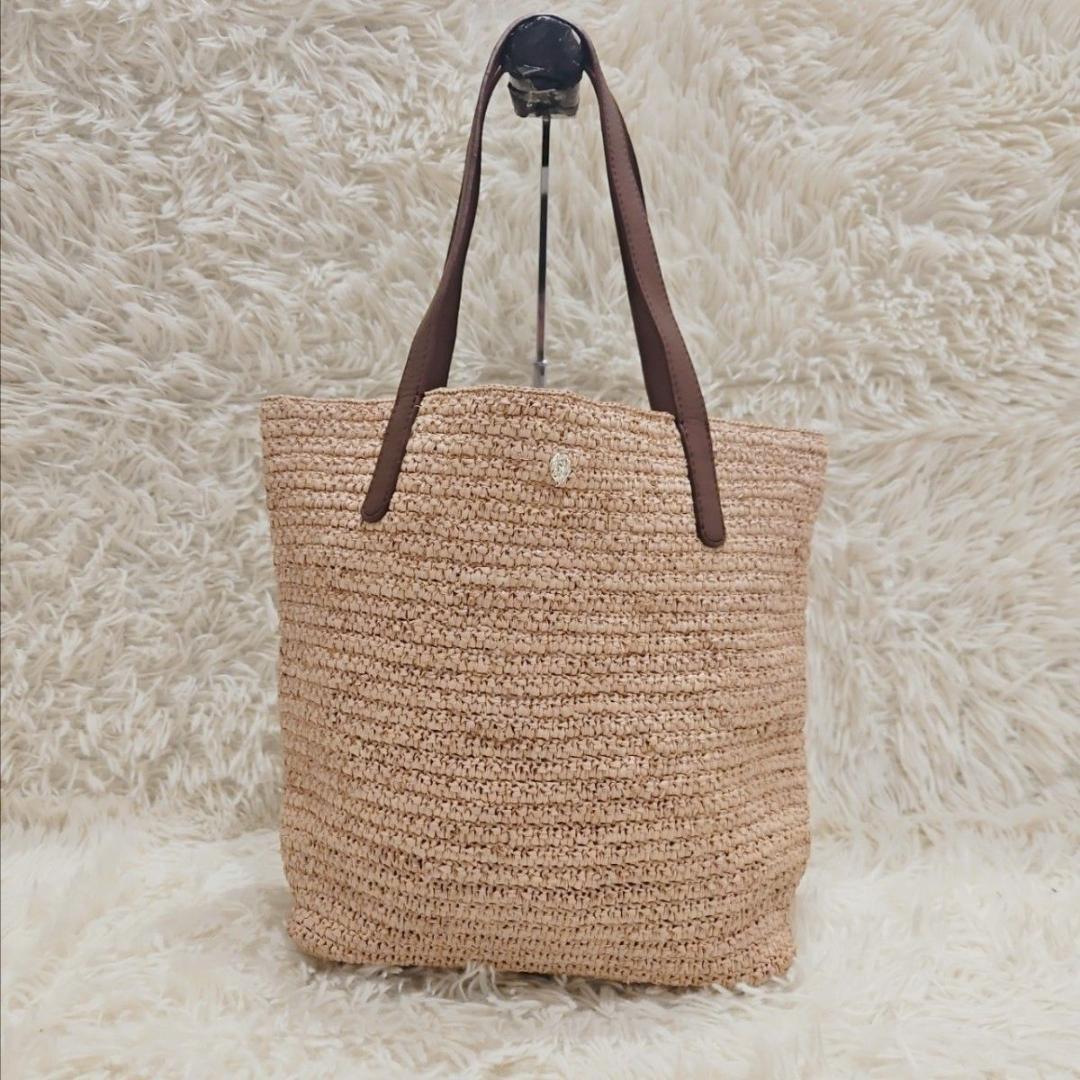 美品 ヘレンカミンスキー DAVOLIA S トートバッグ ラフィア インナー