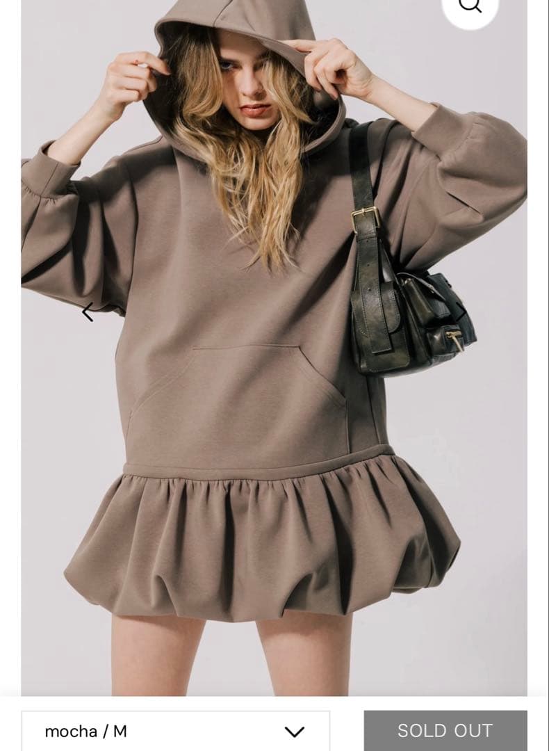 10/25限定価格！THETOE♡Wagner Hoodie Dress