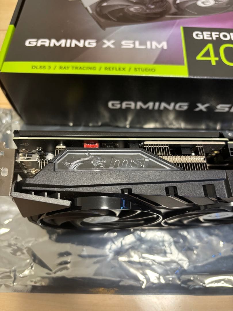グラフィックボード・グラボ・ビデオカード MSI RTX 4070 Ti SUPER GAMING X SLIM