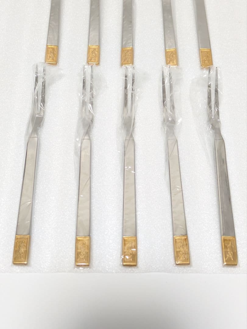 YSL イヴサンローラン yamaka カトラリー デザート スプーン ピック