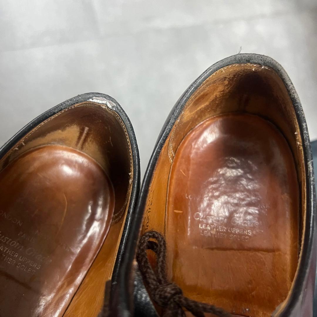 ヴィンテージChurch's旧チャーチレザーシューズドレスビジネスオールド革靴