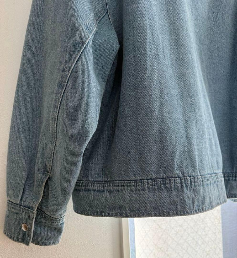 美品　アディダスオリジナルス　デニムジャケット　ボアジャケット