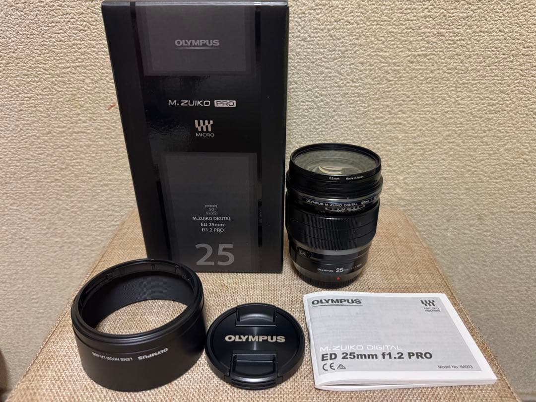 レンズ(単焦点) OLYMPUS M.ZUIKO DIGITAL ED25mm f/1.2 PRO