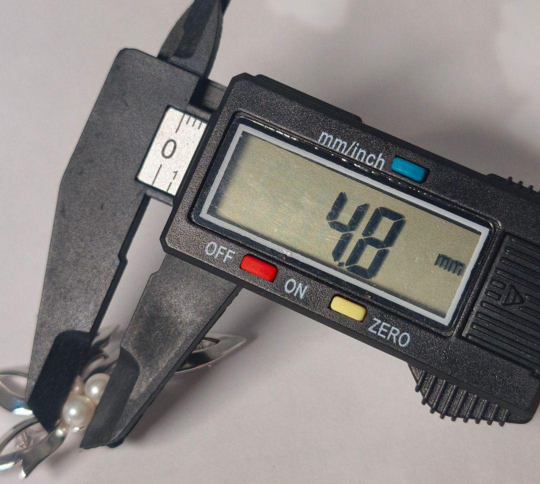 【極美品 最高級!!】ミキモト ブローチ パール フォーマル 3珠 皇室御用達