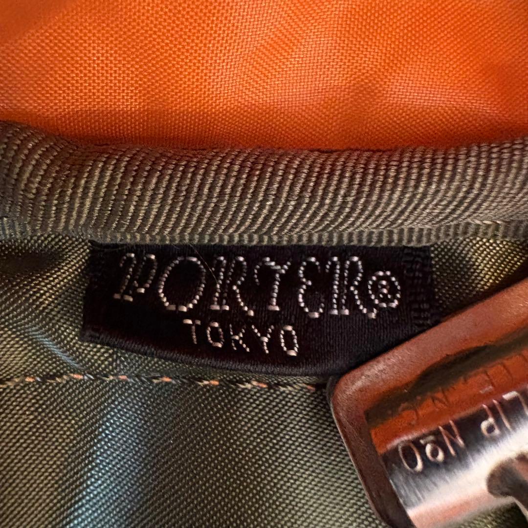 極美品 PORTER タンカー 定価10万円 特大ダッフルバッグ セージグリーン