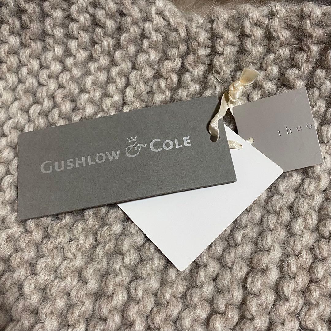 【新品タグ付】ガシュロウアンドコール theory ニット＆ムートン スヌード