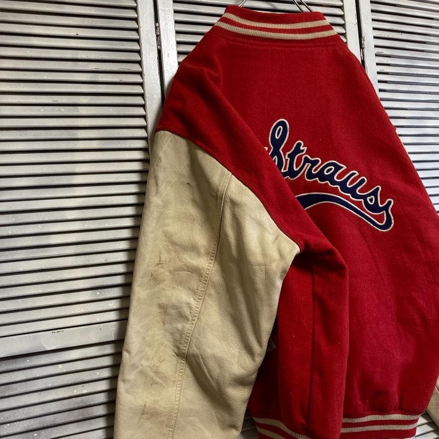 BMOF レザー ジャケット 古着 90s リーバイス LEVI'S スタジャン