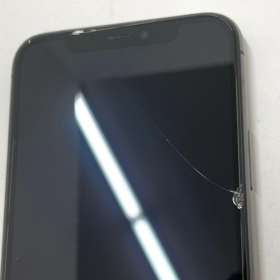 Apple iPhone 11 Pro 64GB au 画面ヒビ割れジャンク品