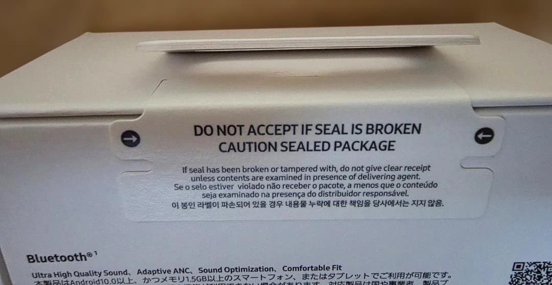 新品 Samsung Galaxy Buds3 未開封