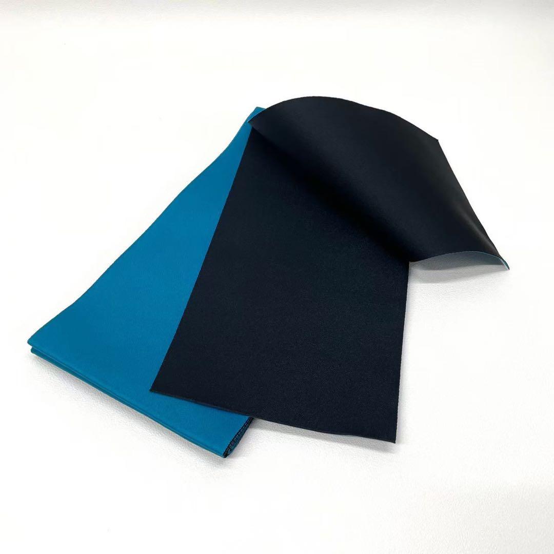 浴衣　大きめサイズ　浴衣 3L 百合　濃紺　帯　2点　新品　未使用　0710⑤