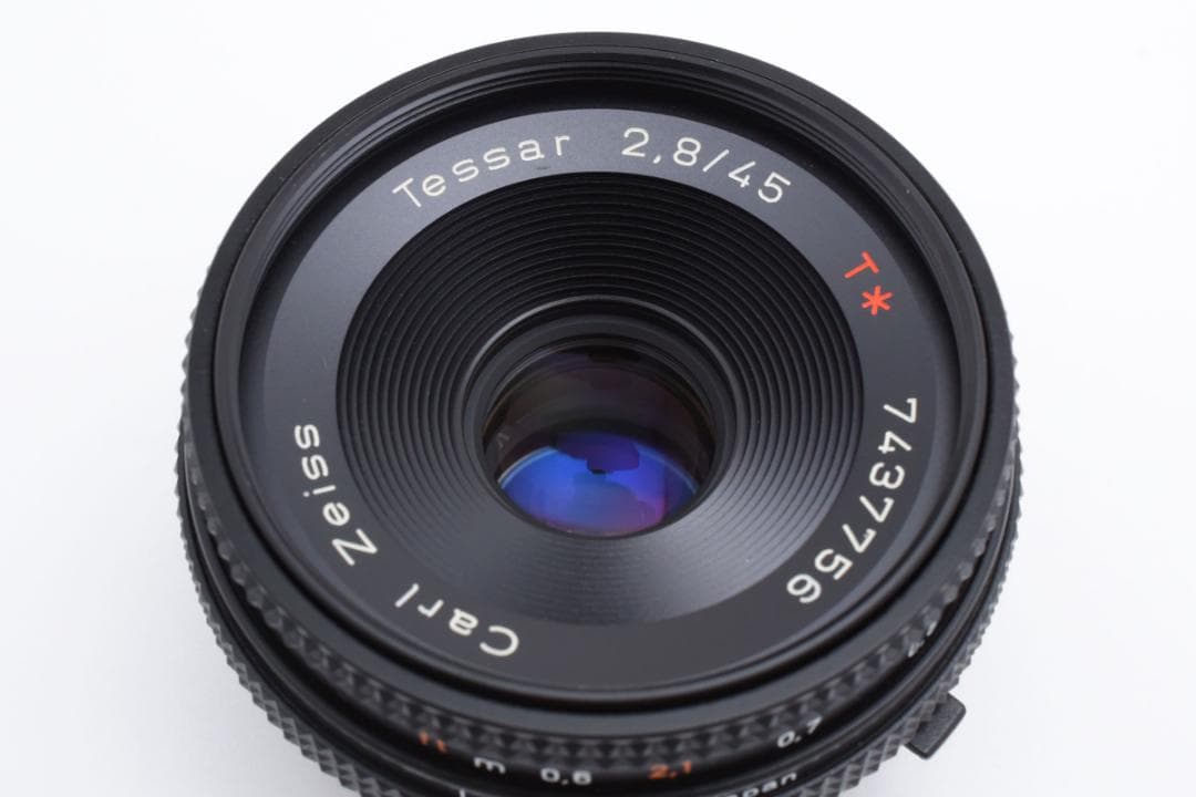 ★極美品★コンタックスCarlZeiss Tessar45mmf2.8#1004