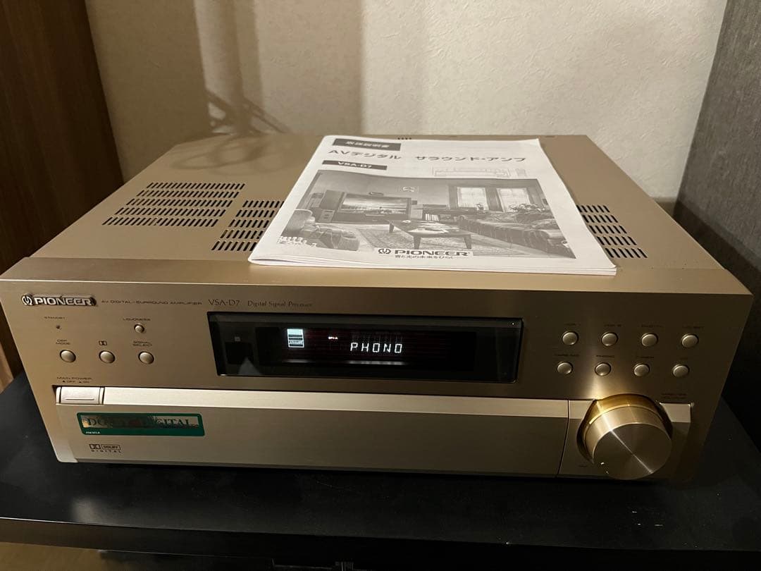 美品 Pioneer VSA-D7 サラウンド アンプ