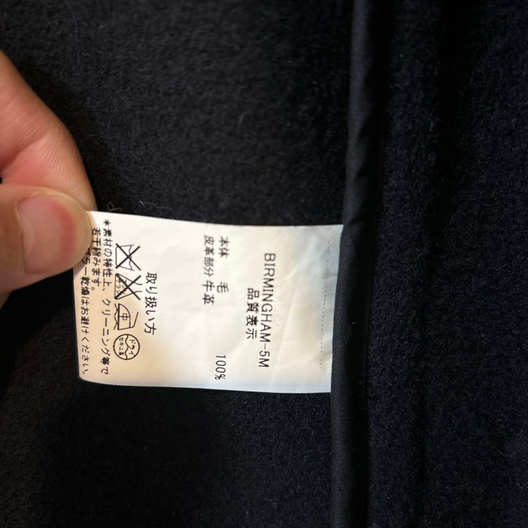 インバーティア　ダッフルコート　36 ブラック