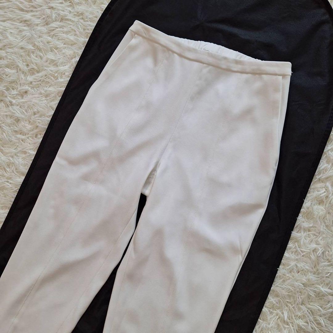 美品✨ルフィル 2025年モデル 2WAYツイルフロントスリットパンツ ホワイト