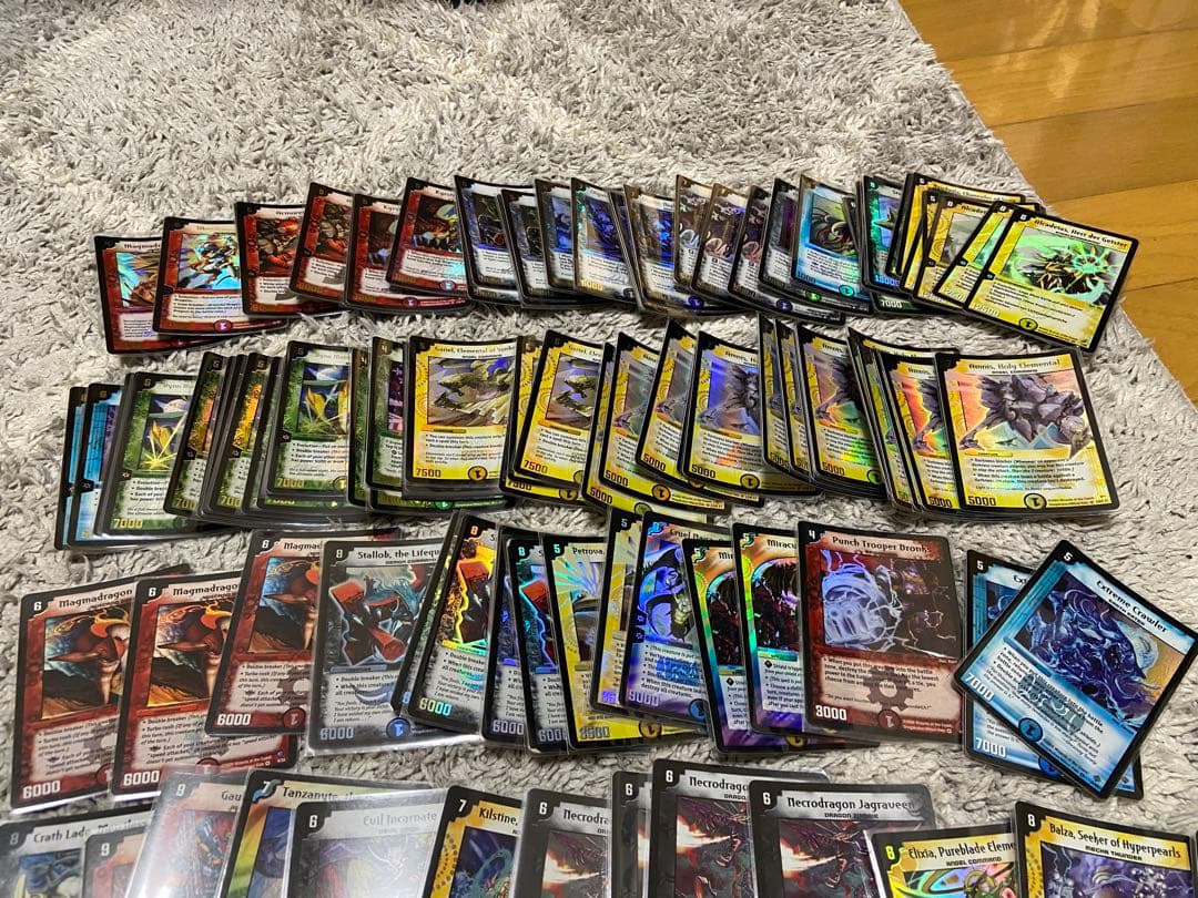 デュエルマスターズカード 約100枚 ホロカード多数 レア 英語版