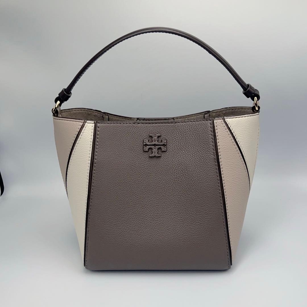 週末セール❣️極美品✨TORY BURCH マックグロー スモールバケット　マルチ