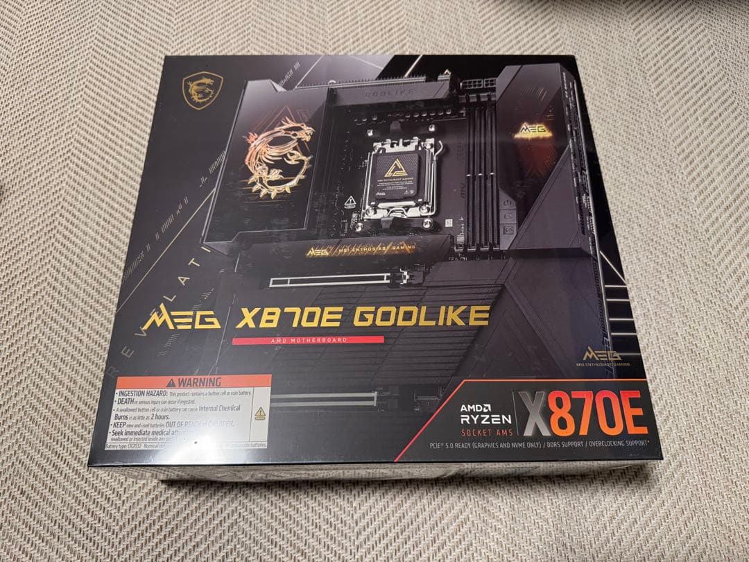 MSI MEG X870E GODLIKE マザーボード