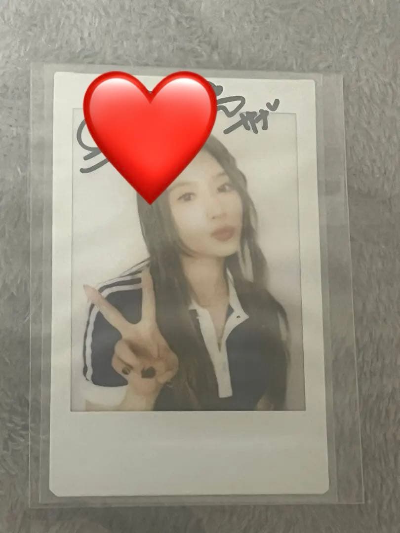 twice hardware タワレコ　直筆サインチェキ　サナ