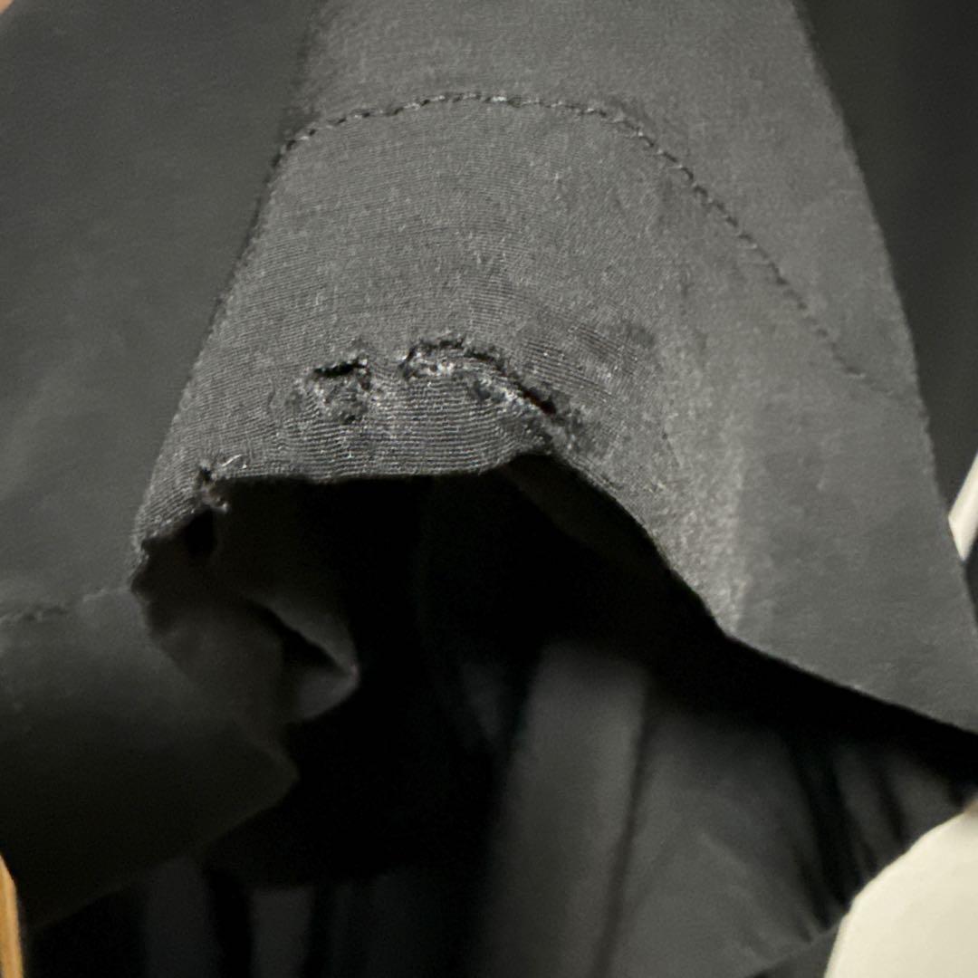 ノーカラーレイヤードドレス　ヨウジヤマモト　プールオム