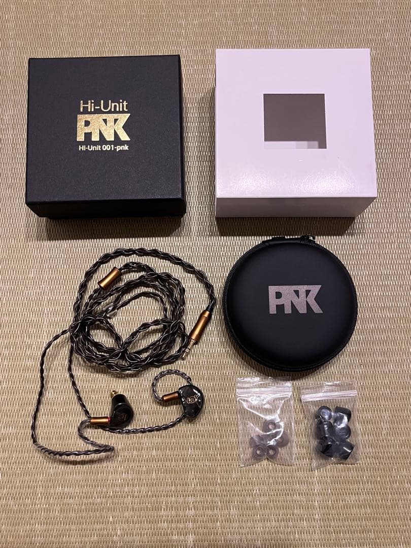 有線ピヤホン3 Hi-Unit 001-pnk