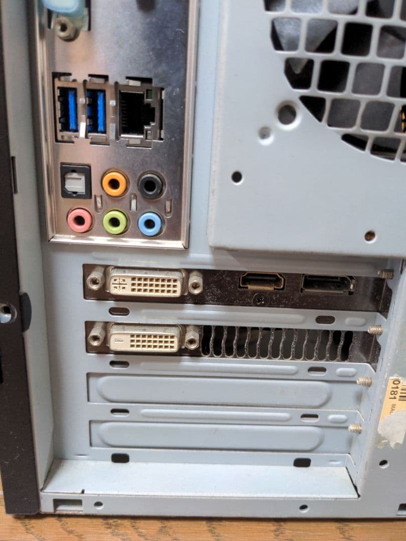 デスクトップPC i5 3.4GHz / グラボ GTX660 / 8Gメモリ