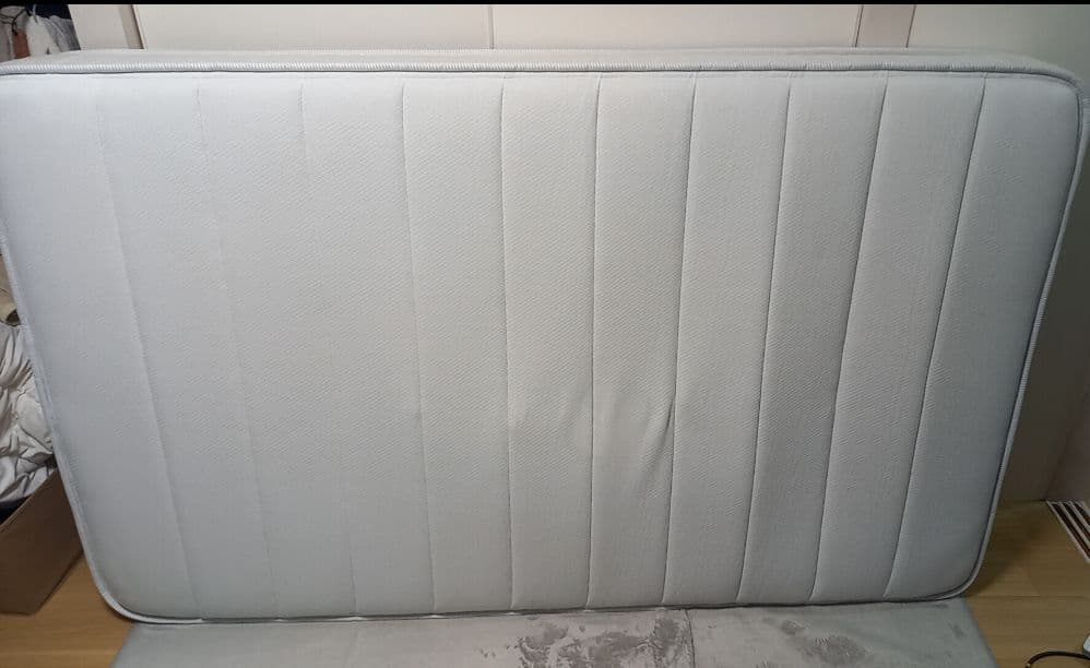 (大阪京橋引き取り限定)N-sleep ダブルスプリングマットレス ホワイト