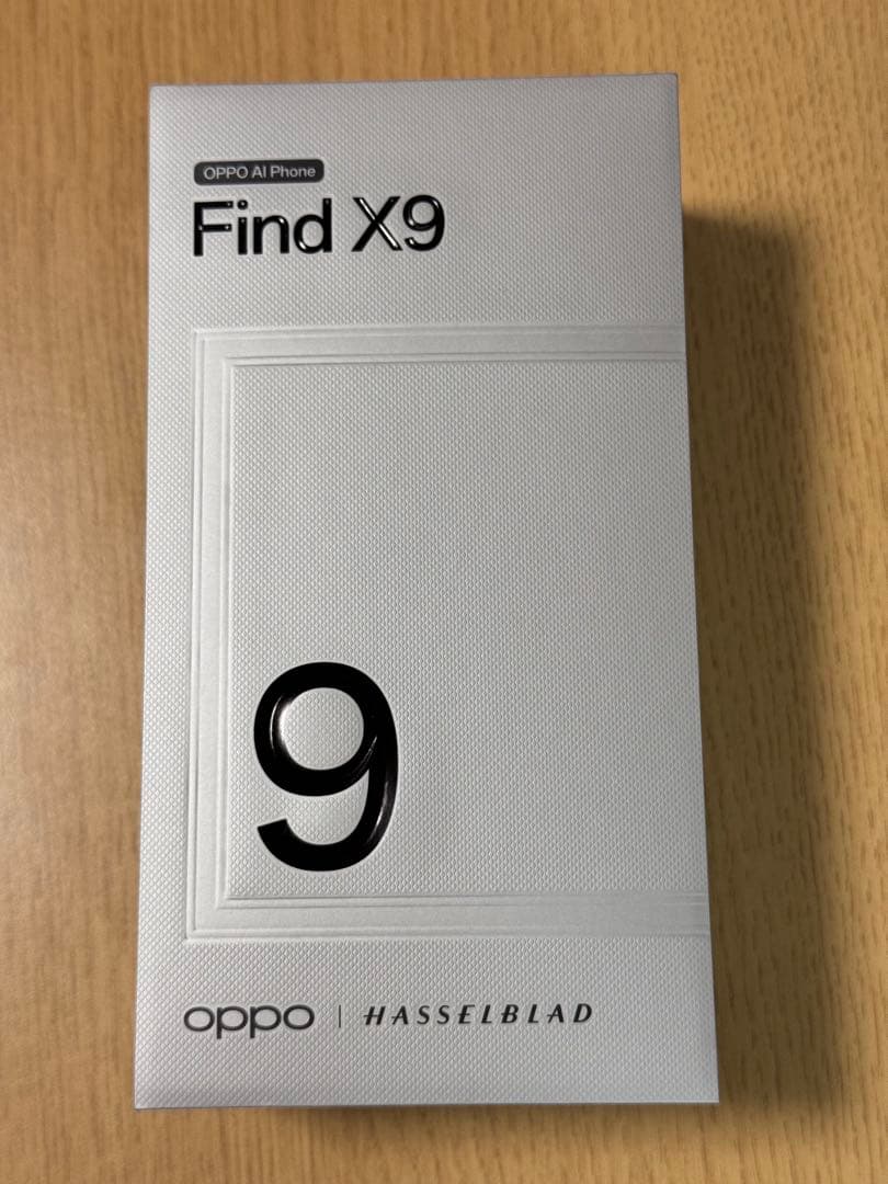 【ほぼ未使用】OPPO Find X9 国内版 限定BOX