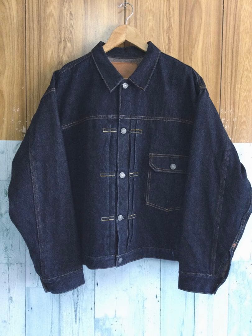 【ほぼ新品】リアルマッコイズ　ブランケットデニムJK　001XXJ サイズ42