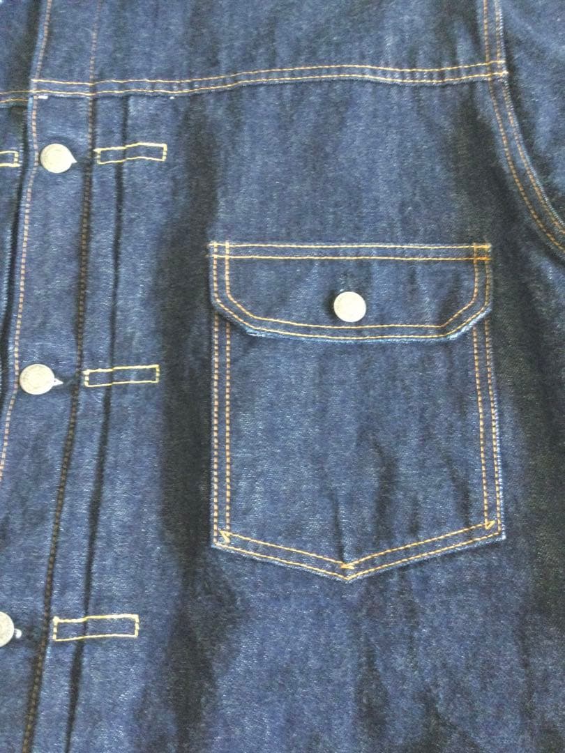 【ほぼ新品】リアルマッコイズ　ブランケットデニムJK　001XXJ サイズ42