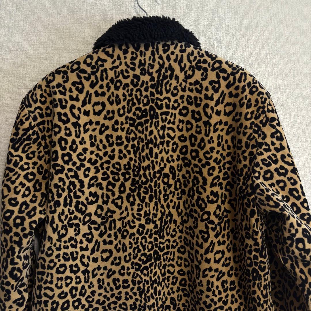 ジャケット・アウター Supreme Uncut Corduroy Car Coat Leopard