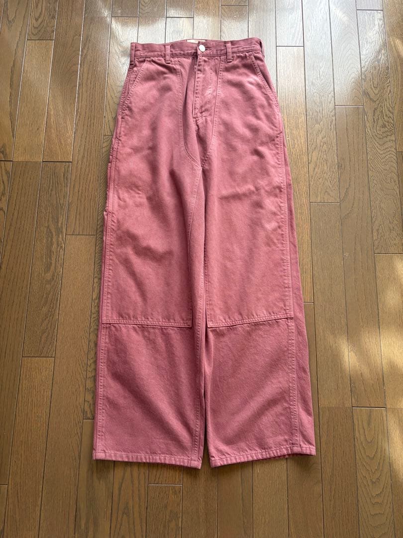 【美品】Shishikui Painter pants D.PINKサイズ32