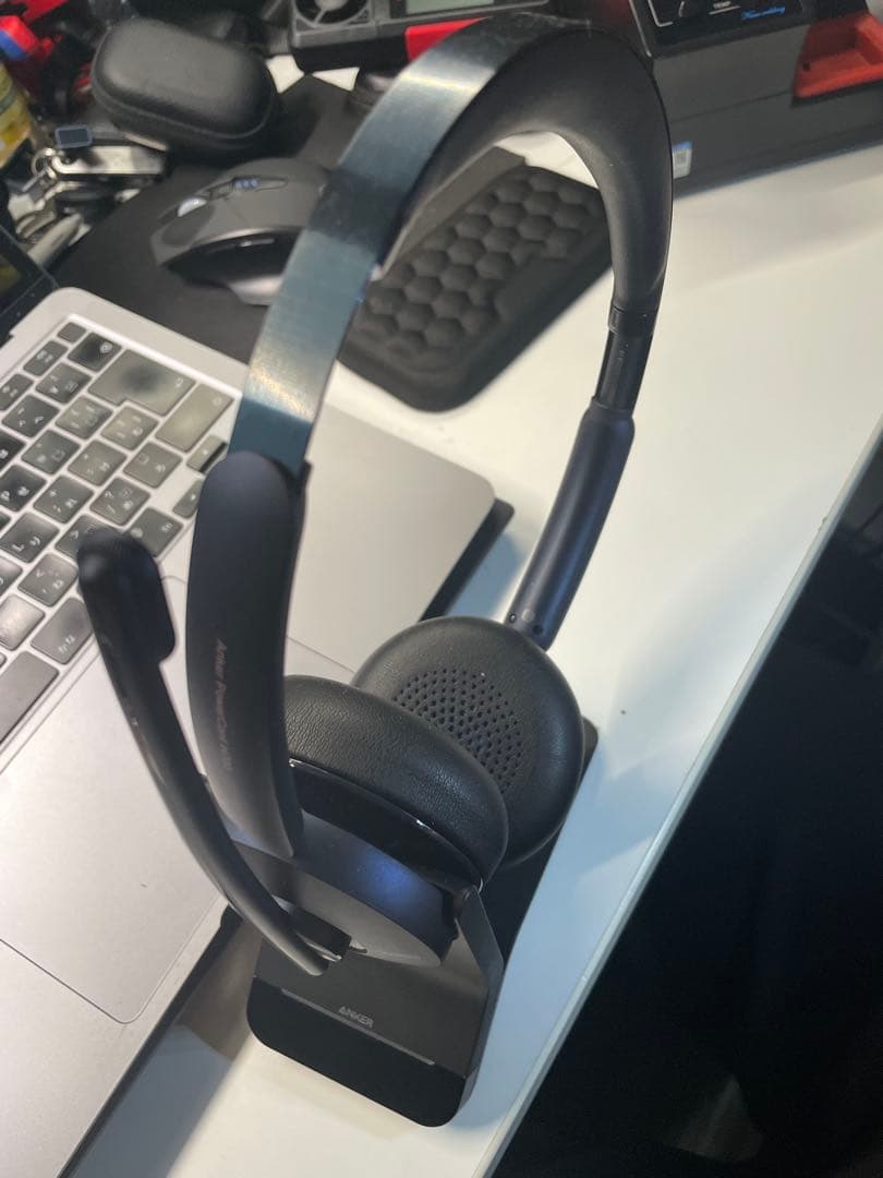 ワイヤレスヘッドセット anker powerconf H700