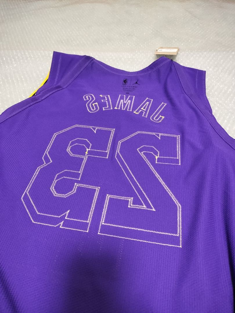 ウェア Lakers LeBron James Statement Jersey XXL