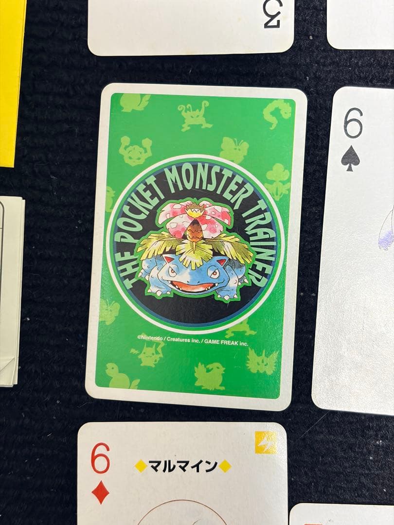 【箱あり】54枚 ポケットモンスター ポケモン 緑 トランプ 初期 レア 希少