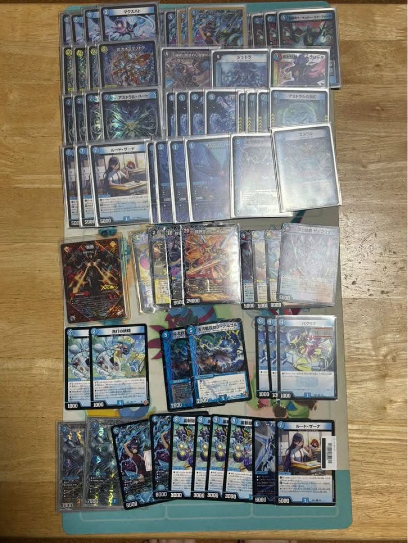 デュエルマスターズ 引退品　デッキ15個（カード併用含む）＋ストレージ