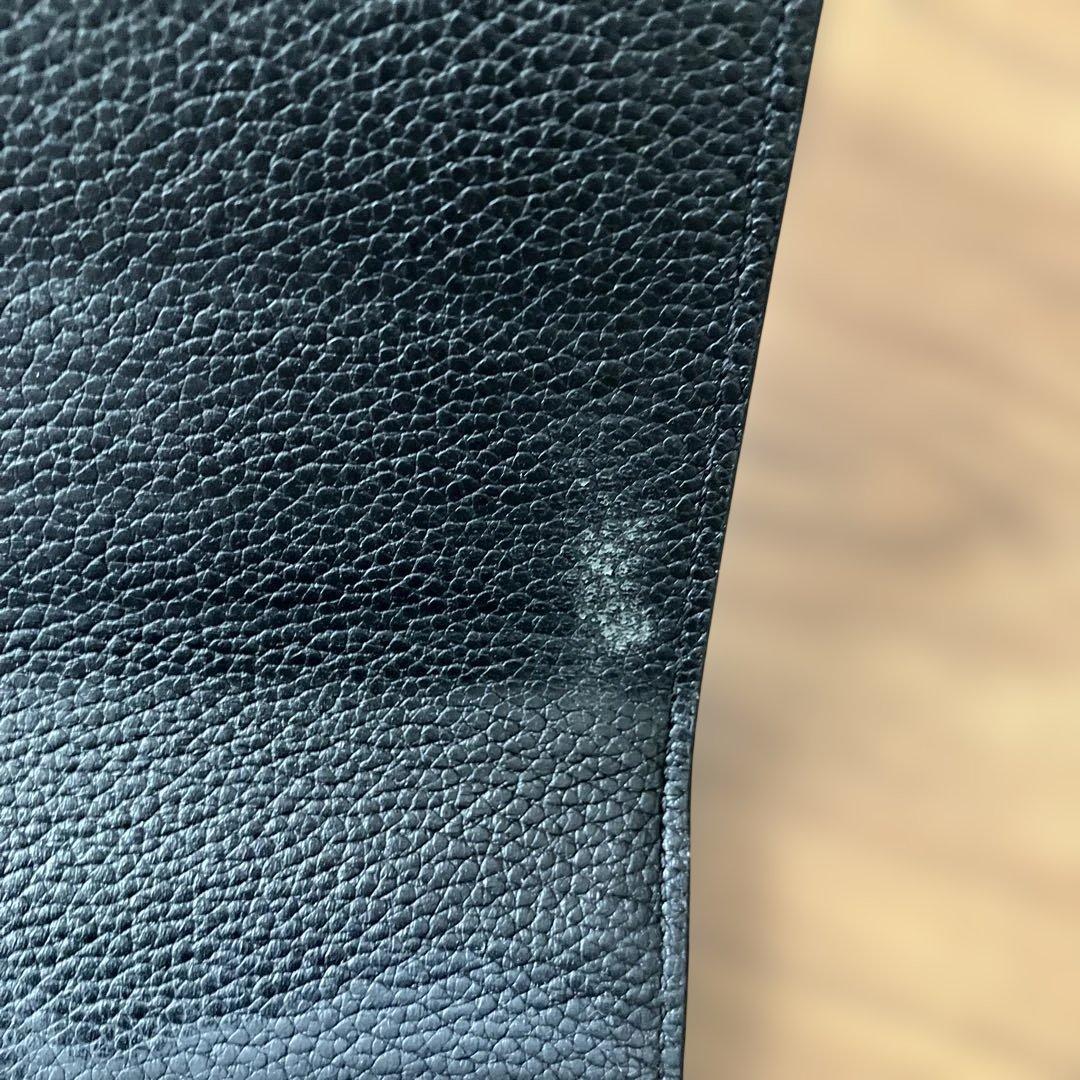 SAINT LAURENT ブラック レザー 長財布