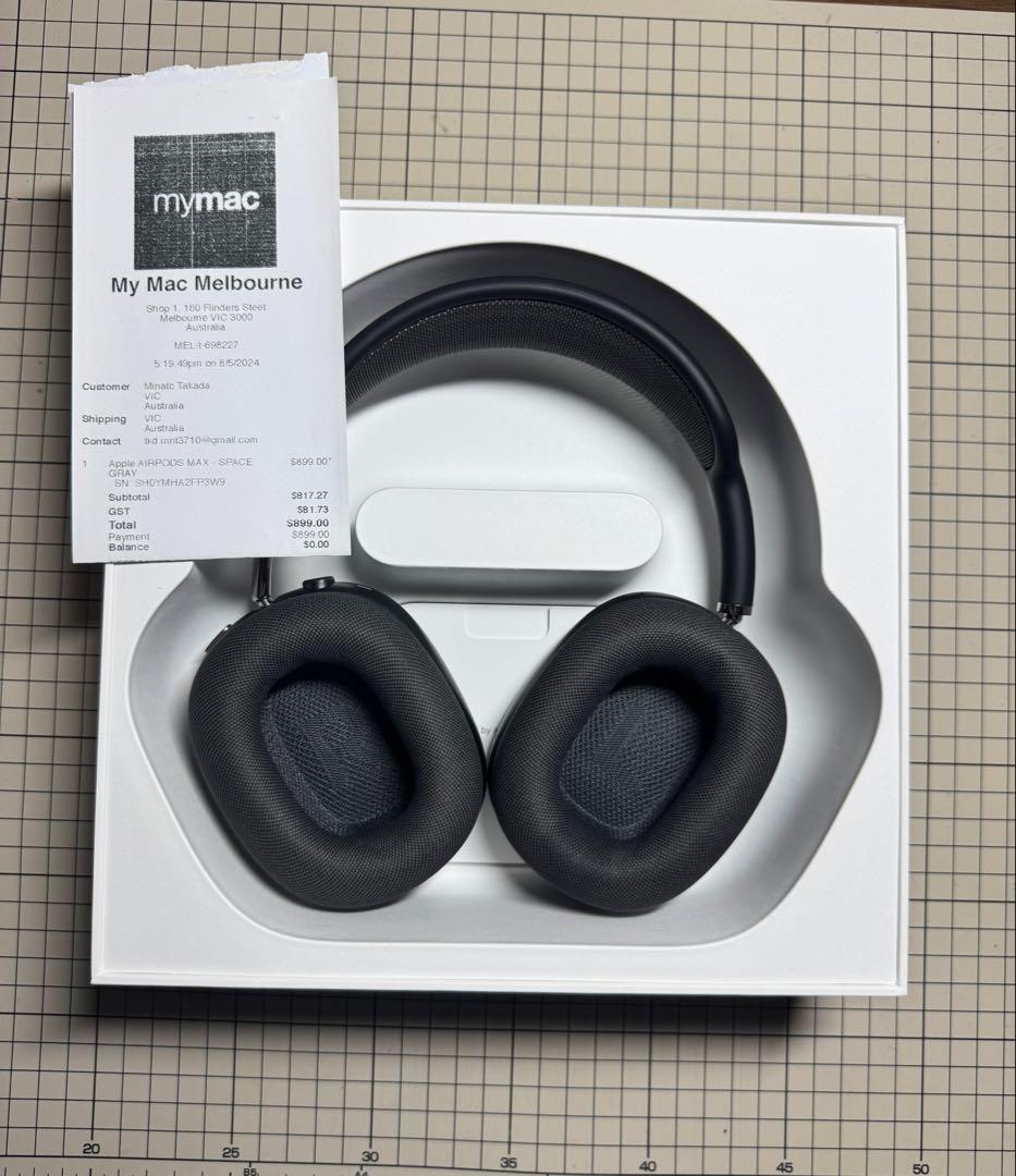 AirPods Max space gray エアーポッズマックススペースグレイ
