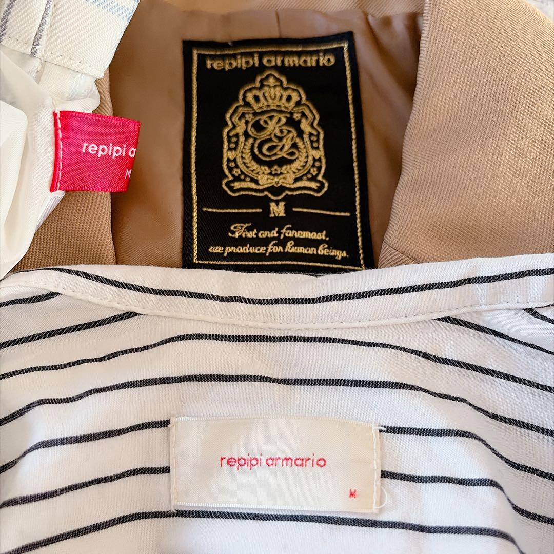 3【美品】レピピアルマリオ ガールズフォーマルスーツ　M 卒服 5点セット