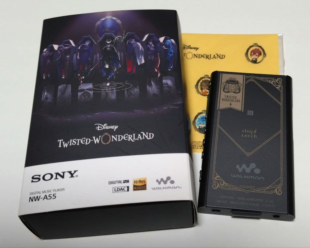 SONY WALKMAN NW-A55 ツイステ フロイドリーチ　シール特典付き